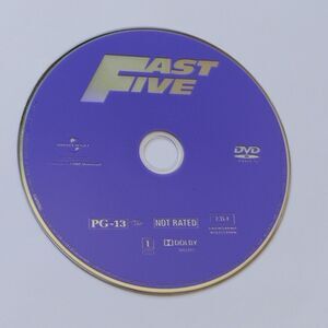 .Fast Five (DVD, 2011) NO CASE